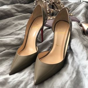 Christian Louboutin Iriza Nude Gray